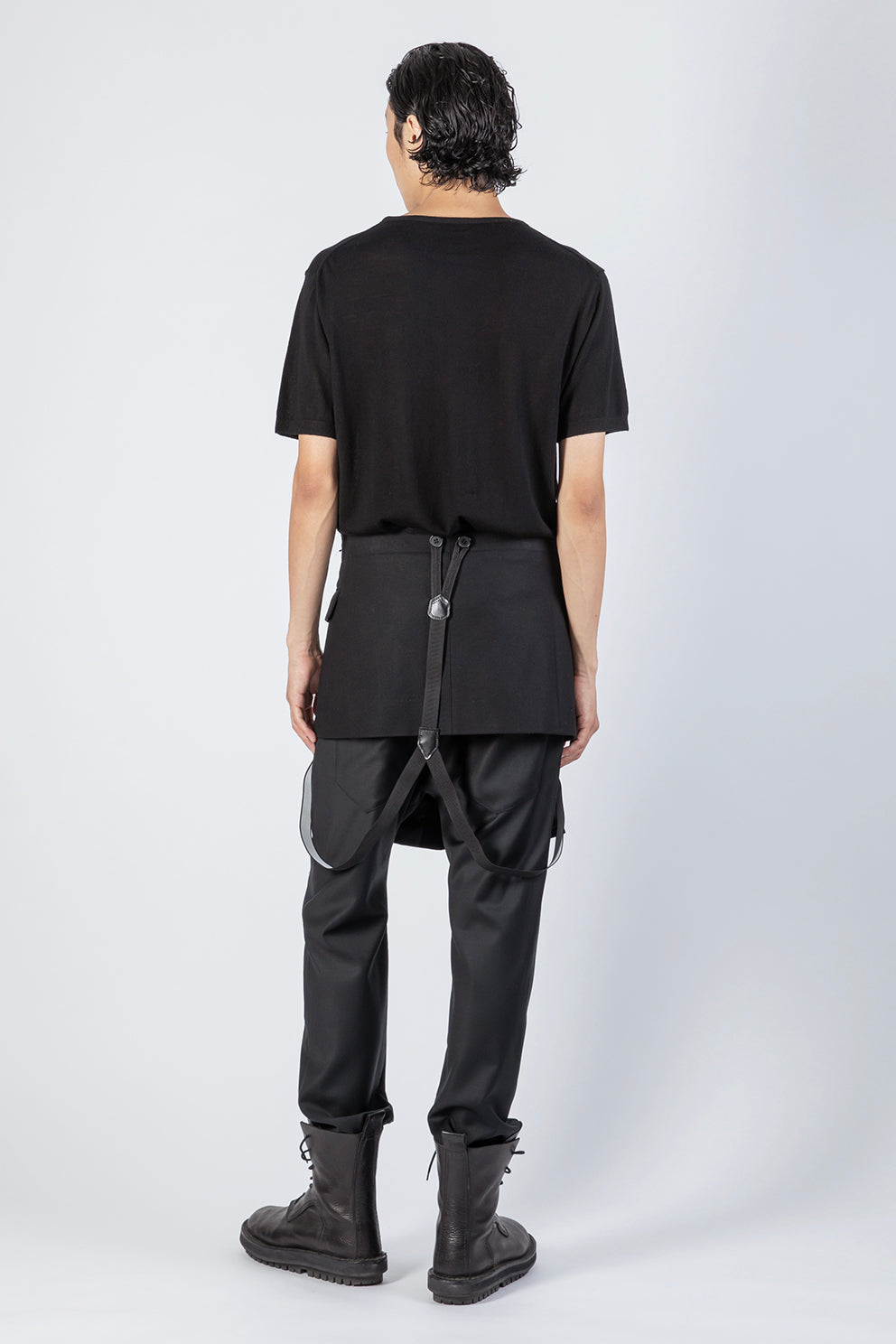 esther-perbandt-dinner-rock-herren-schwarz-wolle-asymmetrisch image 5