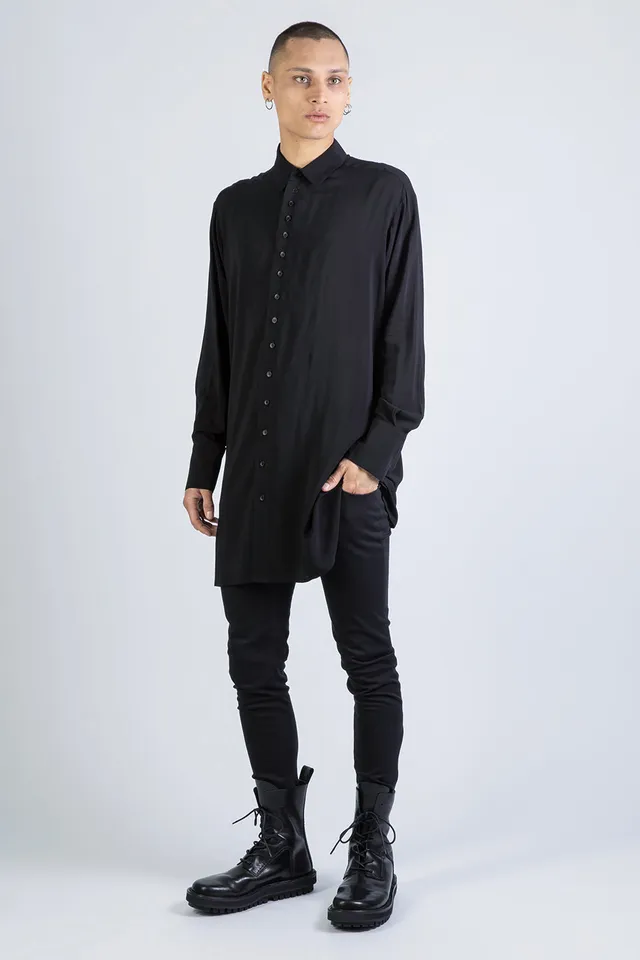 esther-perbandt-breeze-long-hemd-herren-schwarz-lose image 1