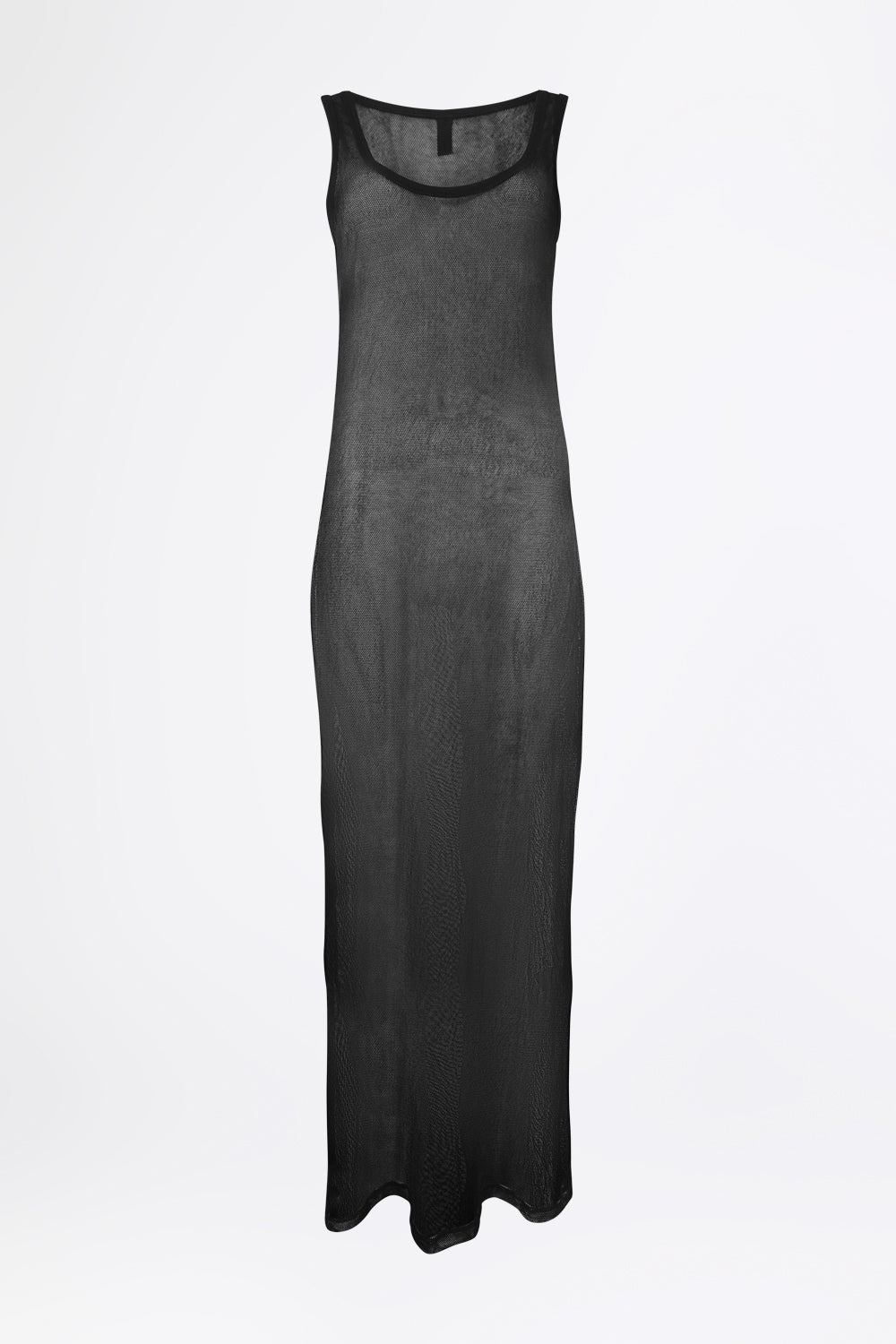 esther-perbandt-tank-mesh-kleid-schwarz-baumwolle image 2