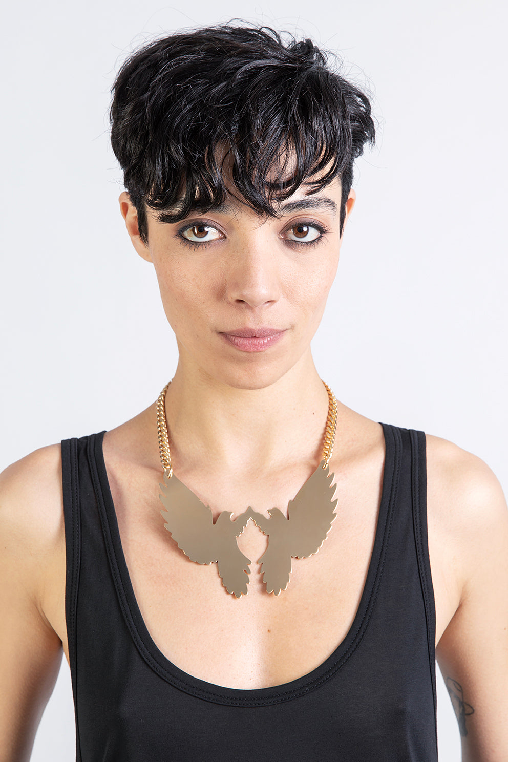 esther-perbandt-bird-kette-doppel-gold-46-cm image 2