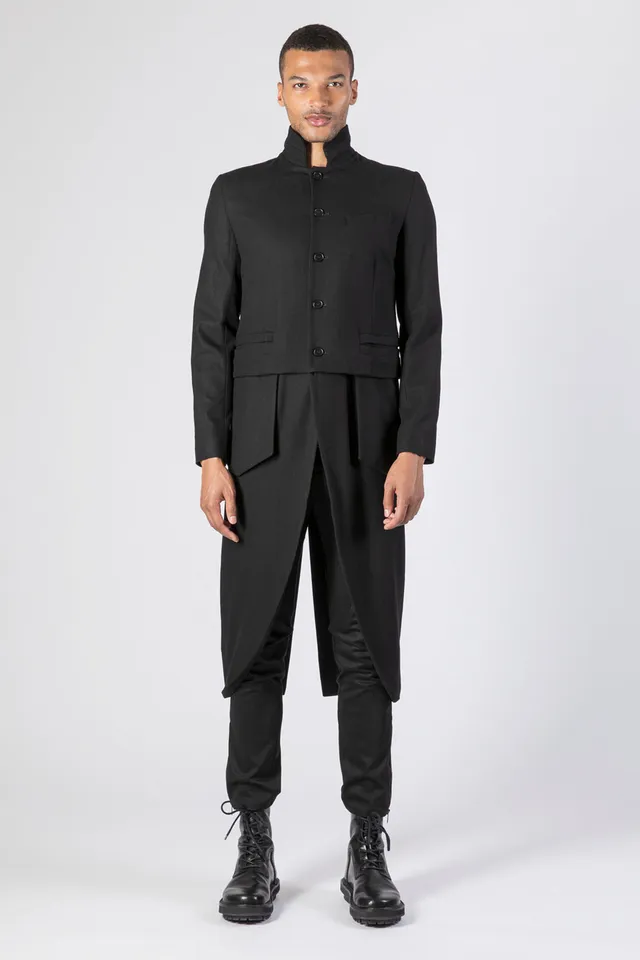esther-perbandt-tailcoat-mantel-herren-schwarz-wolle image 1