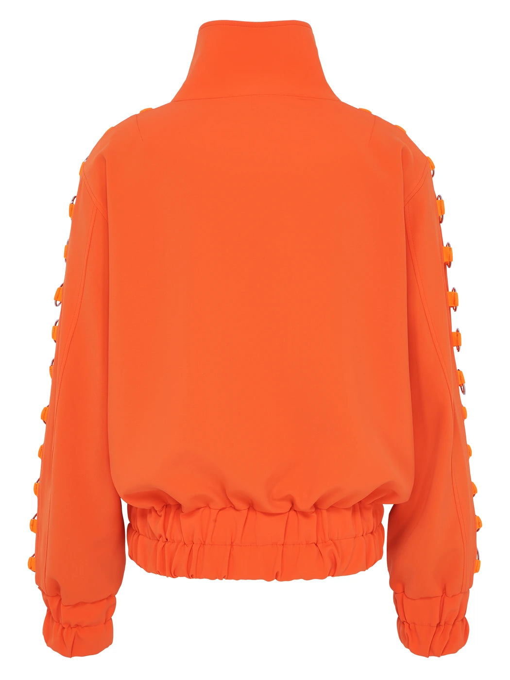 marcel-ostertag-ringe-bomberjacke-orange-damen-nylon image 3