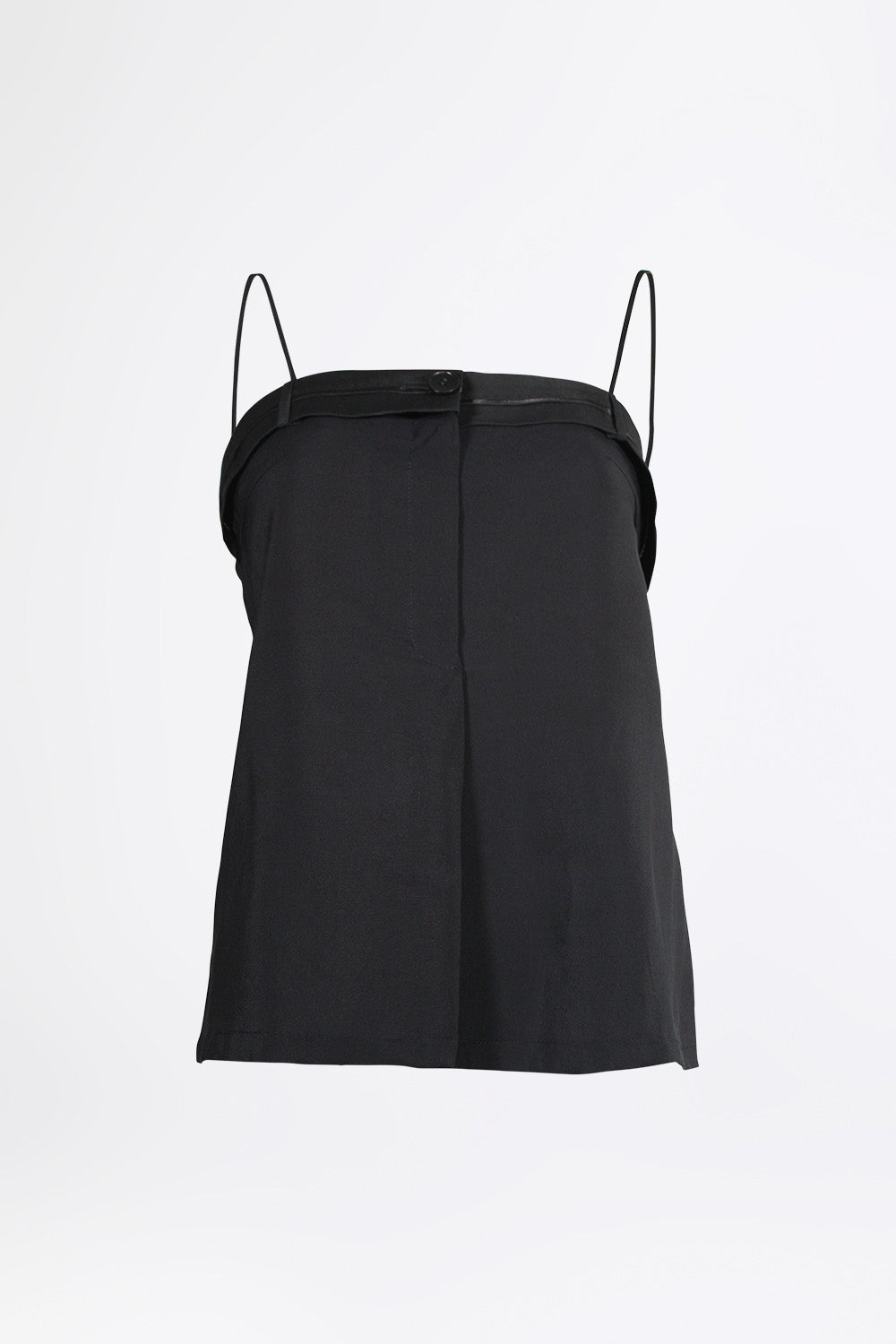 esther-perbandt-waistband-top-schwarz-viskose-spaghetti image 2