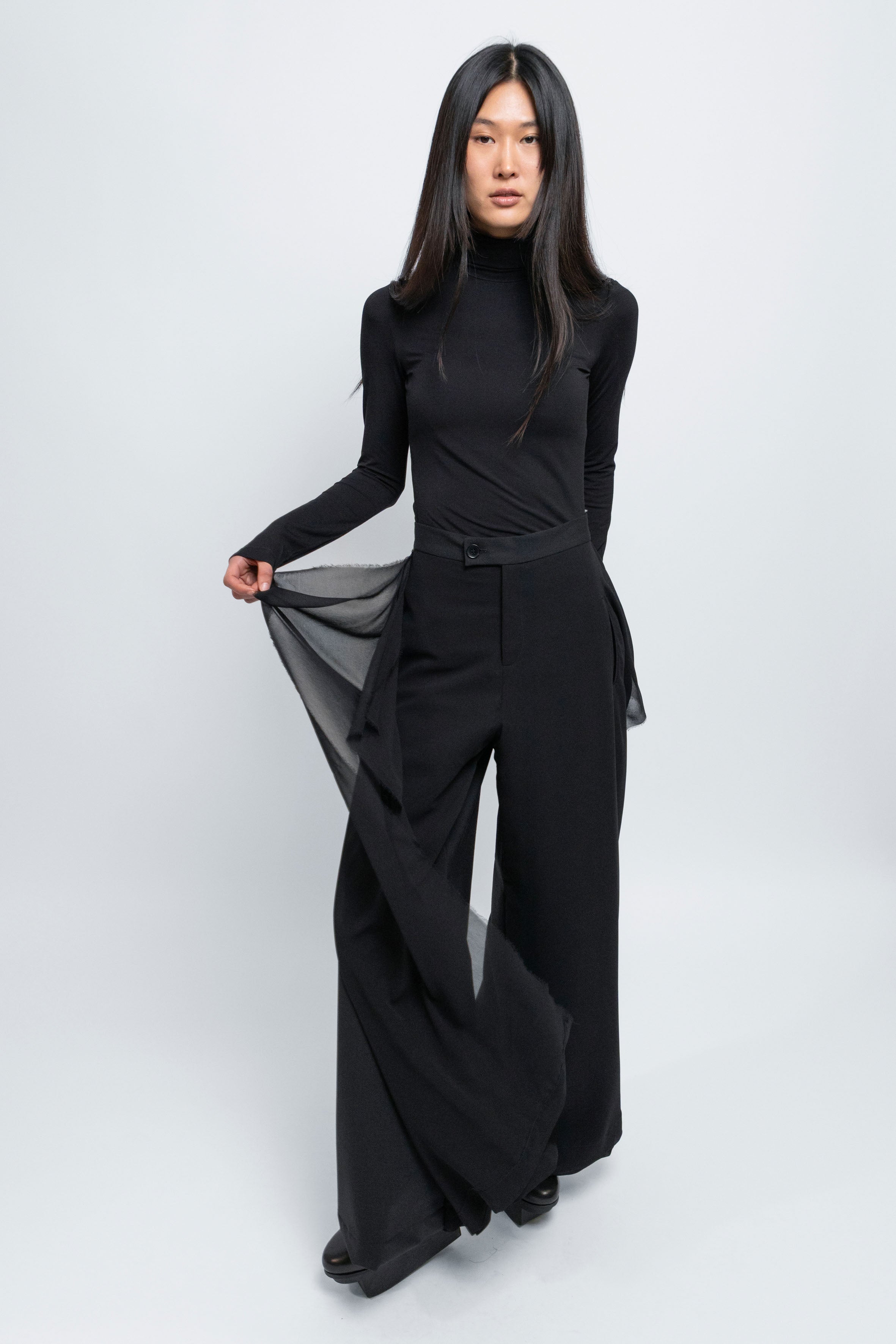 esther-perbandt-super-flag-hose-damen-schwarz-marlene-weit image 7