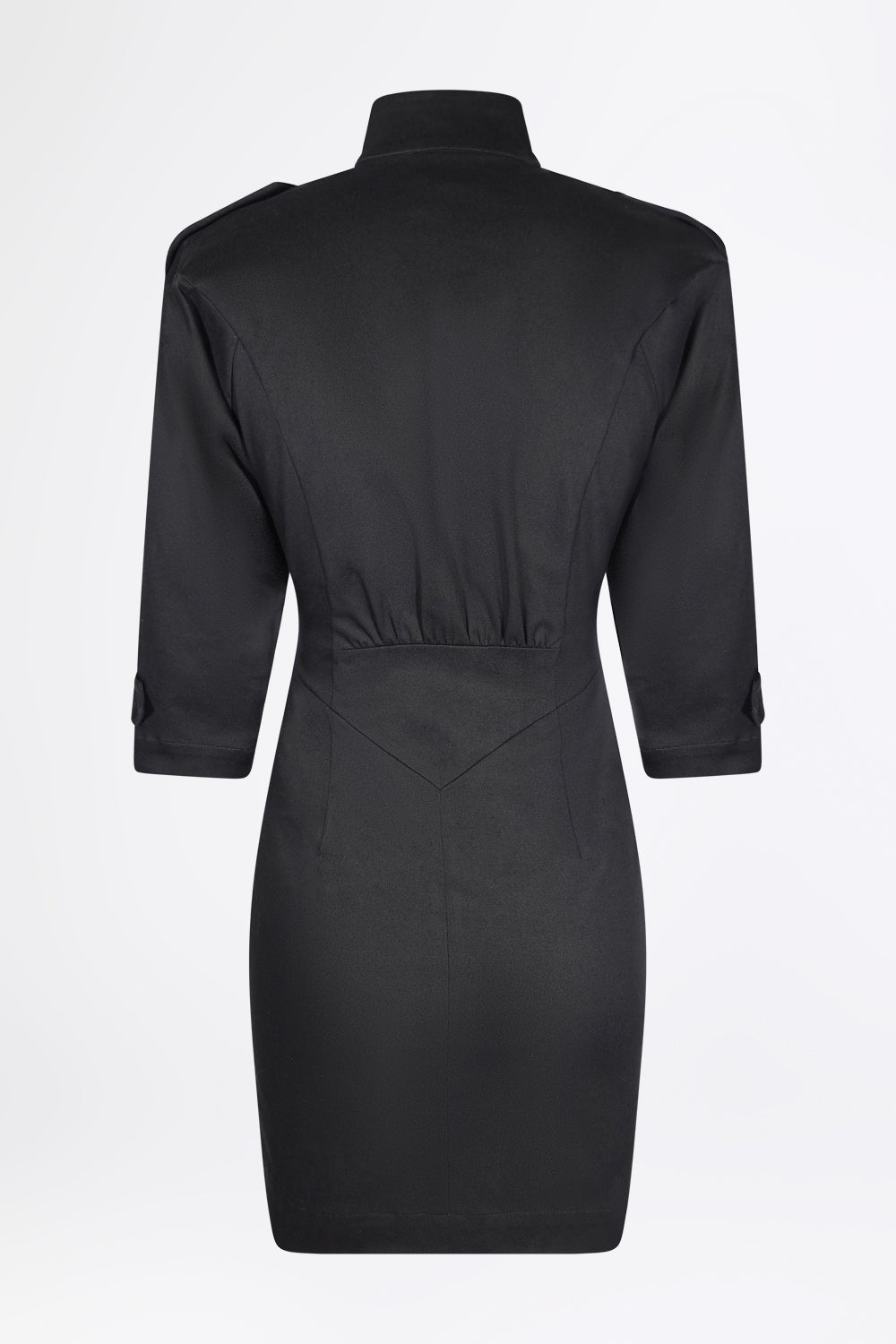 esther-perbandt-marfa-kleid-damen-schwarz-baumwolle-rei-verschluss image 3