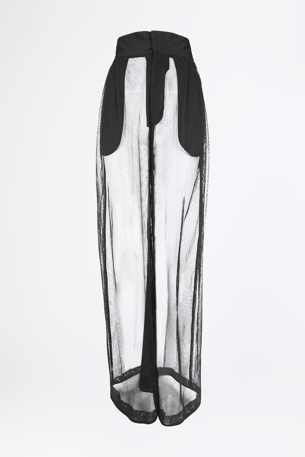 esther-perbandt-georgia-mesh-stoffhose-herren-schwarz-baumwolle image 2