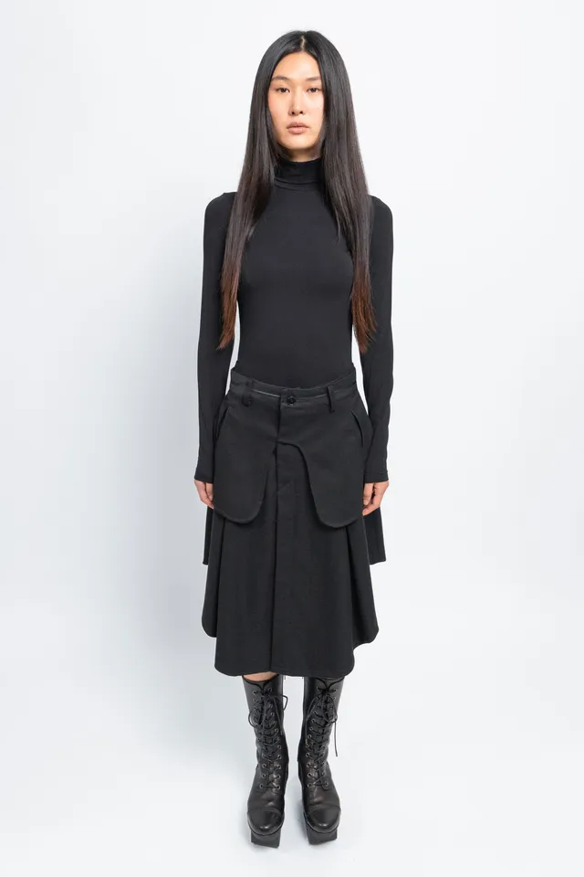 esther-perbandt-waistband-rock-schwarz-midi-damen image 1
