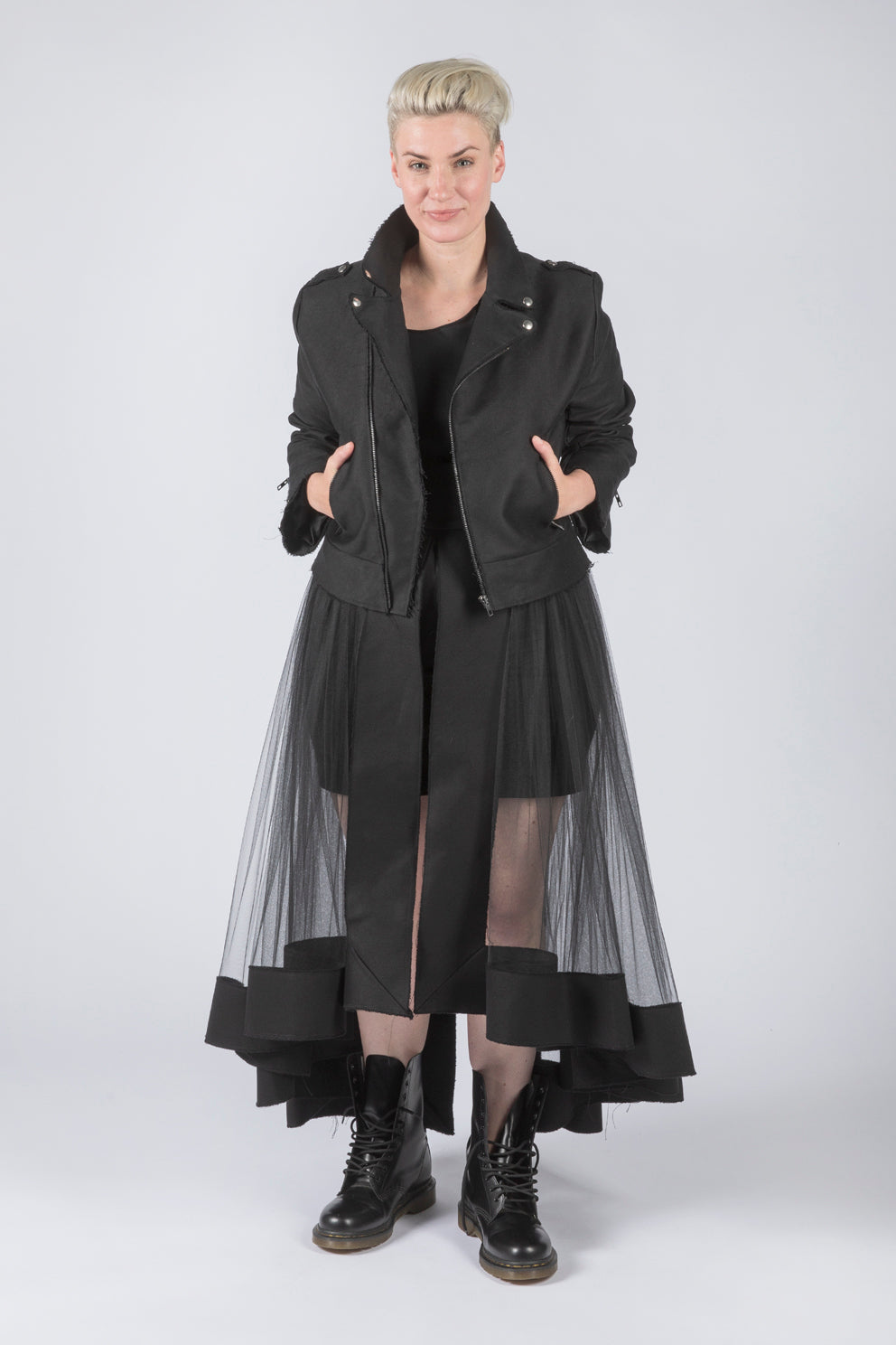 esther-perbandt-rider-jacke-damen-schwarz-baumwolle image 3