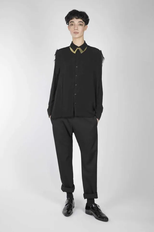 esther-perbandt-flag-shirt-damen-schwarz-viskose-gr-36 image 1