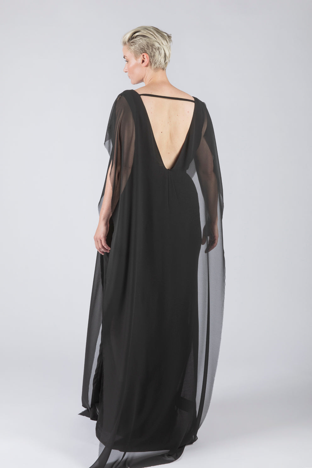 esther-perbandt-flag-long-kleid-damen-schwarz-viskose image 7