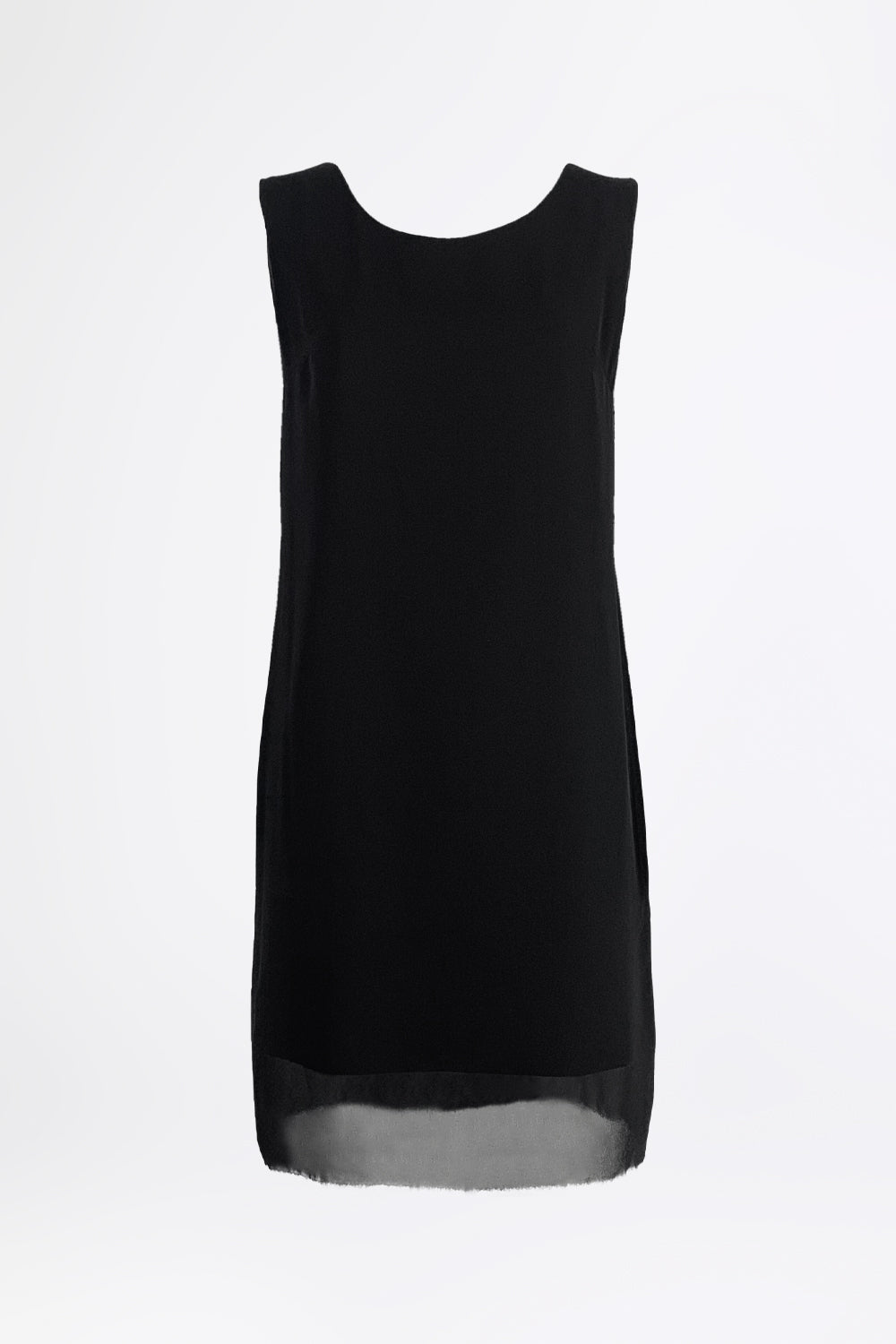 esther-perbandt-bare-kleid-schwarz-zweilagig-locker image 2