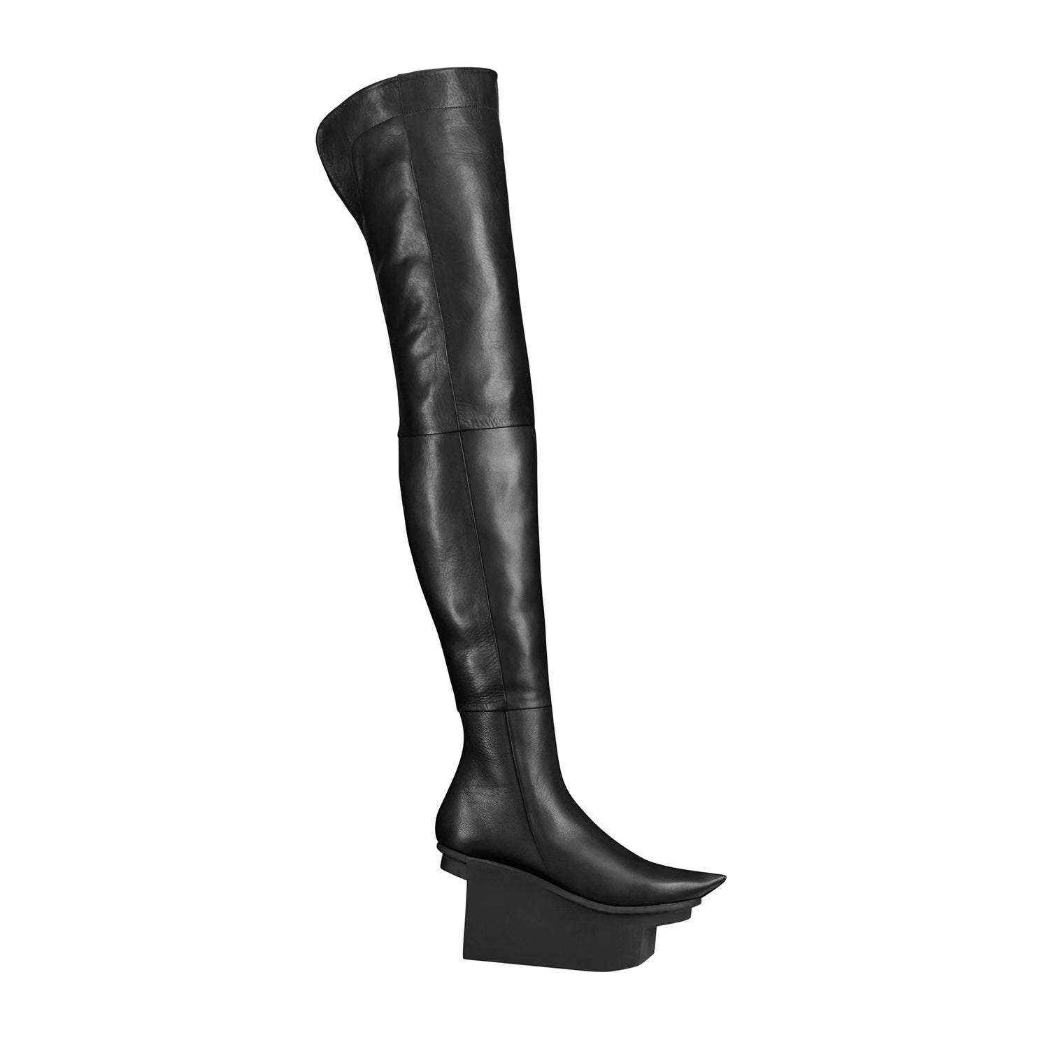 esther-perbandt-adore-overknee-stiefel-schwarz-gr-38-leder-plateau image 7