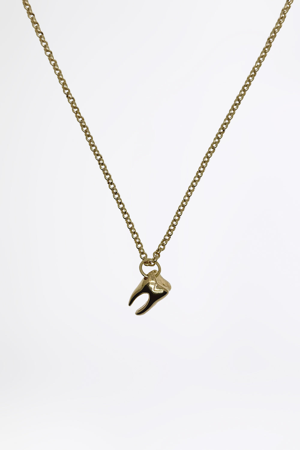 esther-perbandt-tooth-halskette-gold-90cm image 1