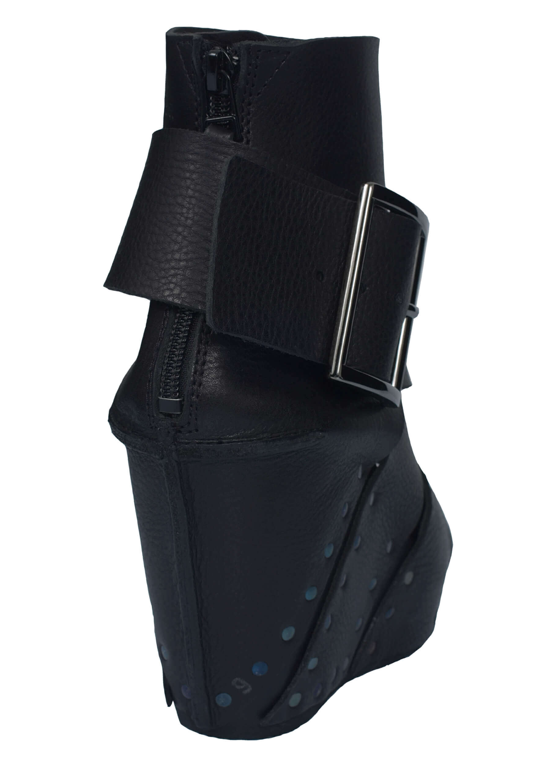 esther-perbandt-soleil-schuhe-schwarz-leder-plateau-10cm image 5