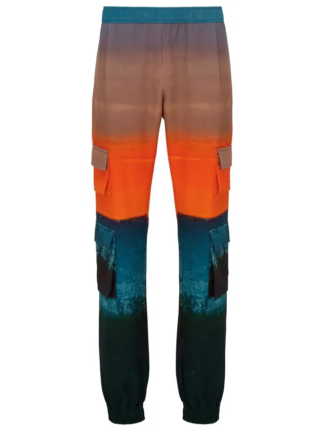 marcel-ostertag-blue-hour-cargohose-multicolor-unisex image 1