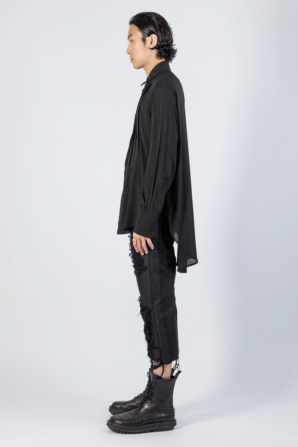 esther-perbandt-gentlemen-hemd-herren-schwarz-oversize image 8