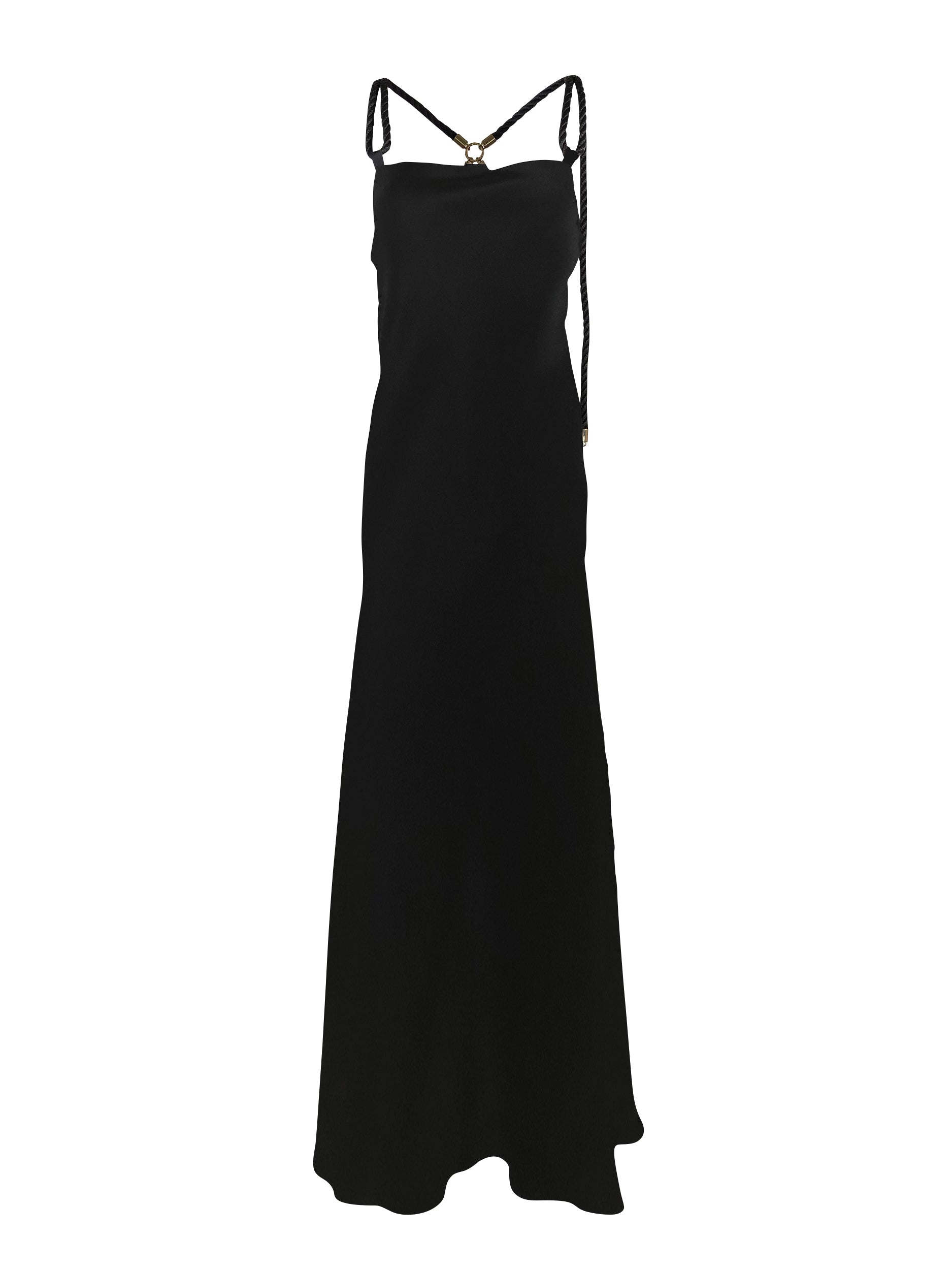 esther-perbandt-rope-lang-kleid-schwarz-seide image 5