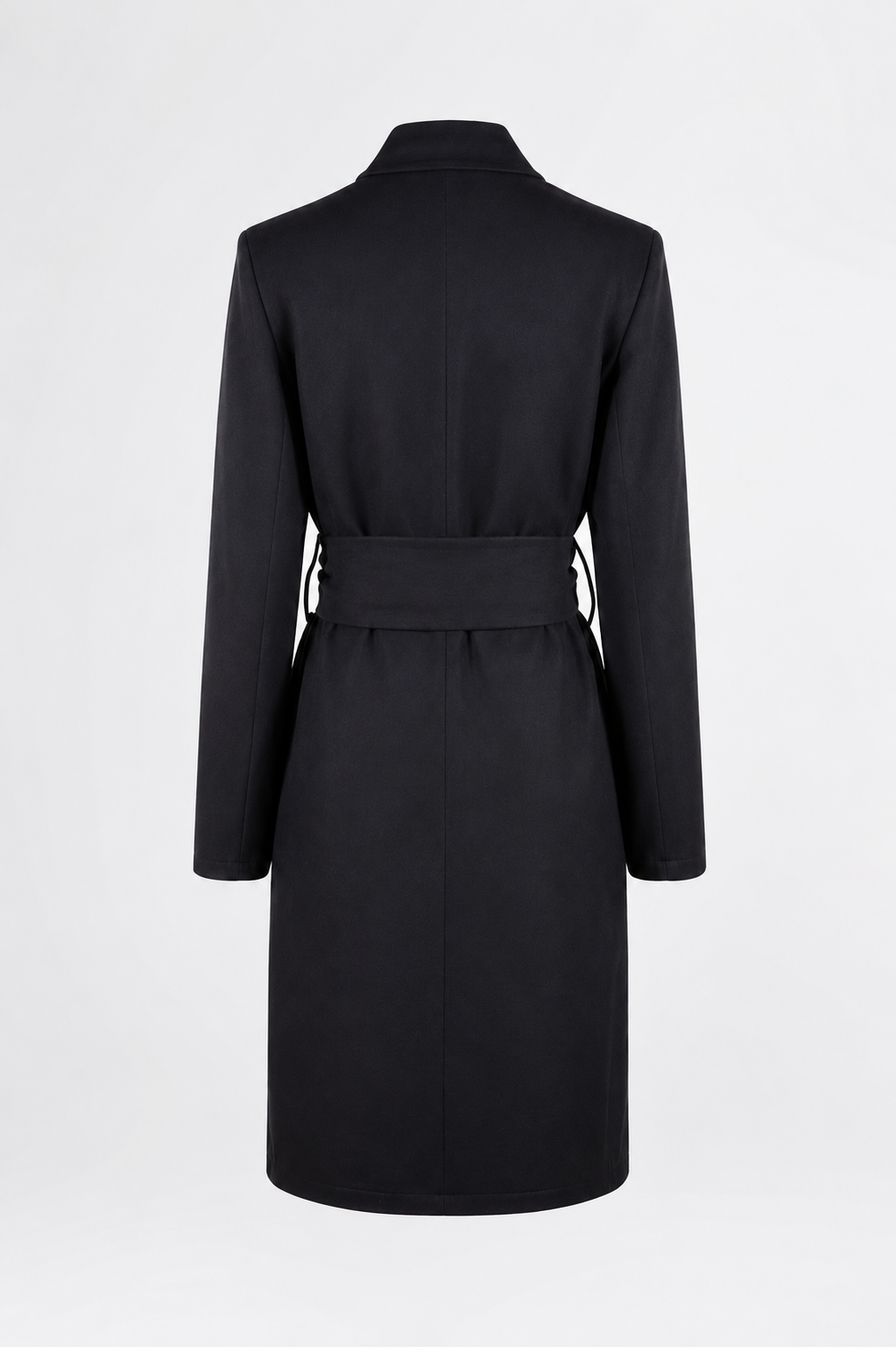 esther-perbandt-scarf-long-cardigan-schwarz-wolle image 5