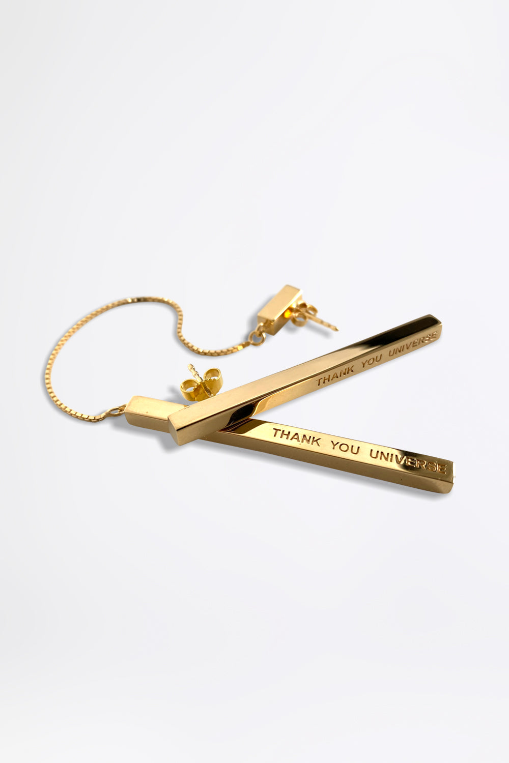 esther-perbandt-thank-you-universe-chain-combi-ohrringe-gold-edelstahl image 1