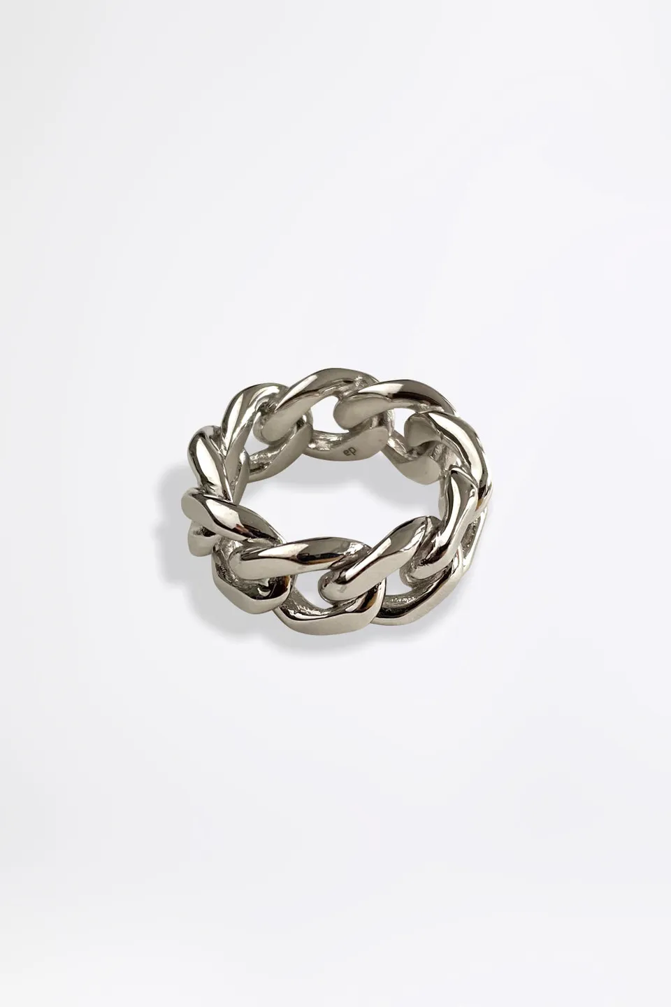 esther-perbandt-tank-chain-bold-silberring-1cm image 1