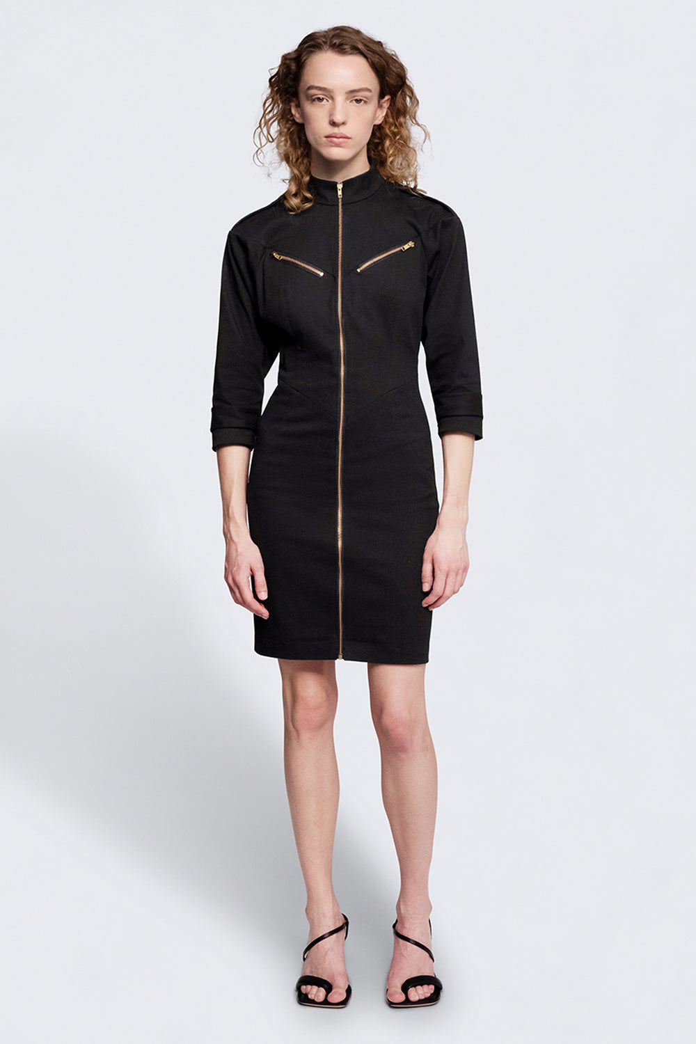 esther-perbandt-marfa-kleid-damen-schwarz-baumwolle-rei-verschluss image 1