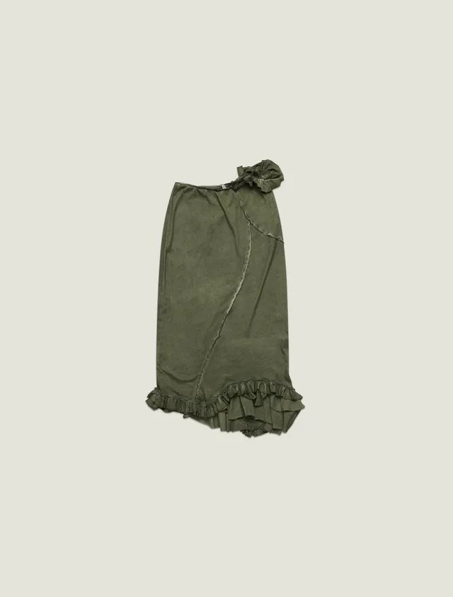 ioannes-ruffle-skirt-midir-ck-pflanzengef-rbt-slim image 1