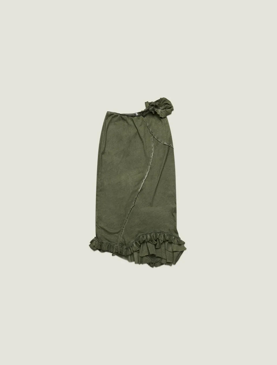 ioannes-ruffle-skirt-midir-ck-pflanzengef-rbt-slim image 1