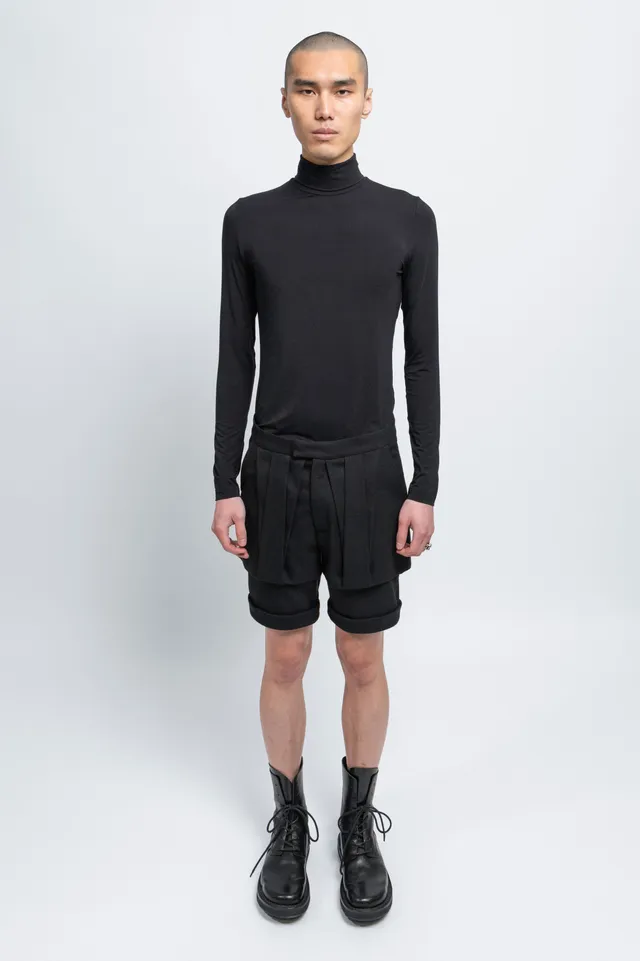 esther-perbandt-roy-shorts-herren-schwarz-high-waist image 1