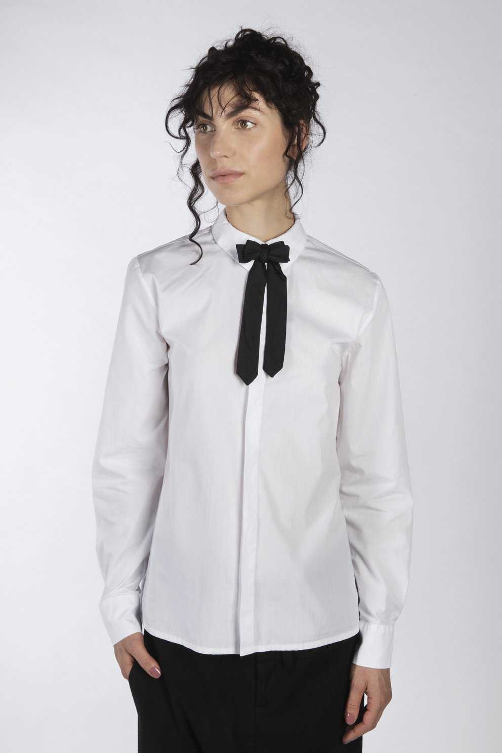 esther-perbandt-bow-tie-fliege-seide-schwarz-verstellbar image 3