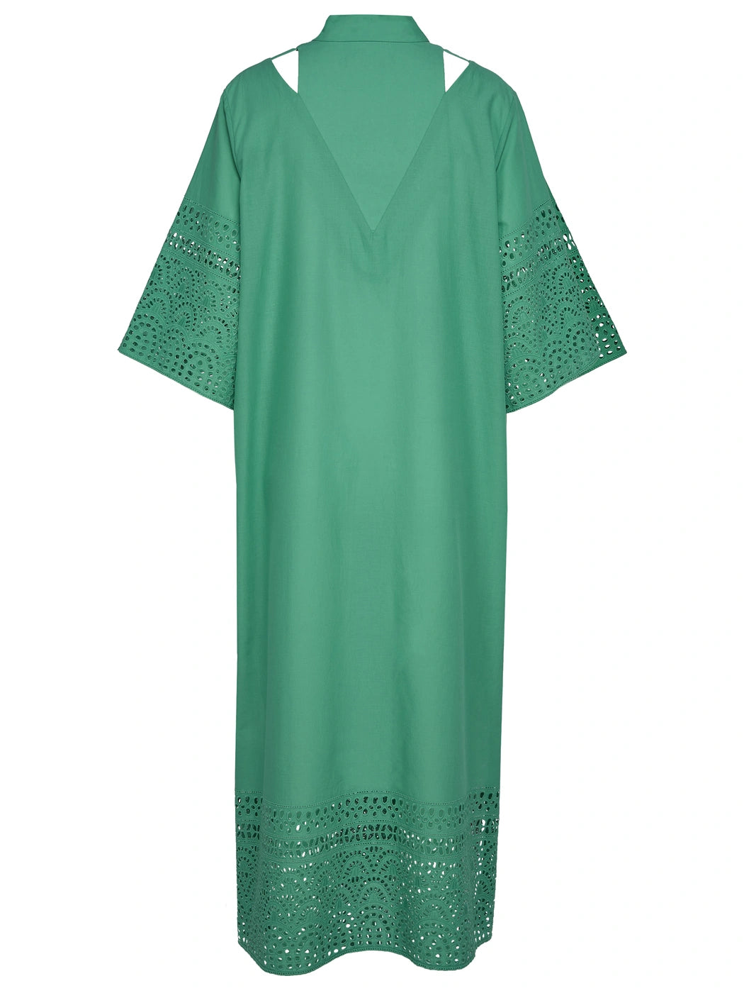 marcel-ostertag-salt-kaftan-lochspitze-gr-n-baumwolle image 2