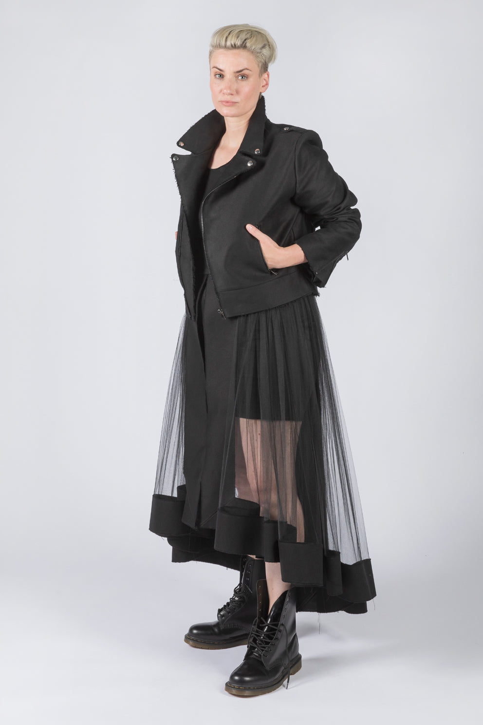 esther-perbandt-rider-jacke-damen-schwarz-baumwolle image 4