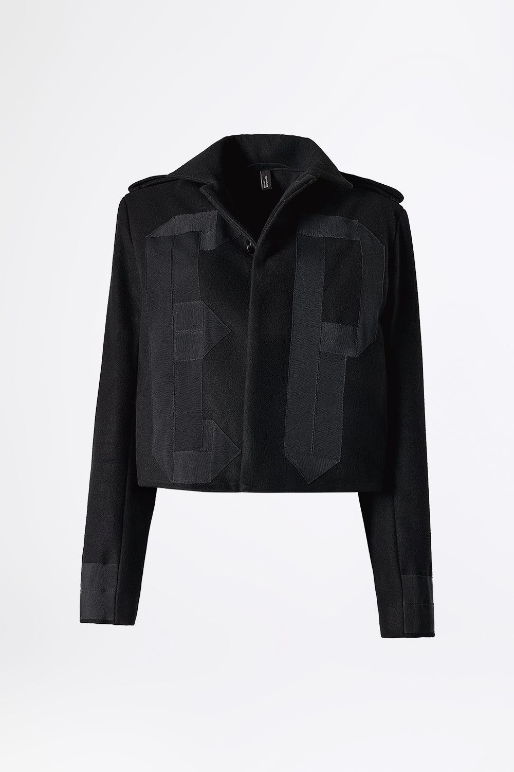 esther-perbandt-initial-jacke-schwarz-wolle-kaschmir image 2
