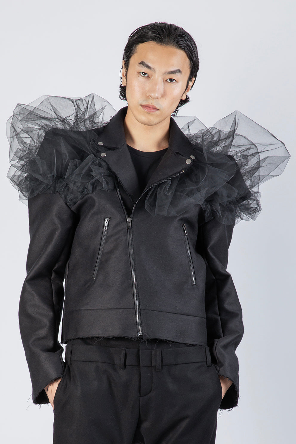 esther-perbandt-rider-planet-e-jacke-herren-schwarz-baumwolle image 3