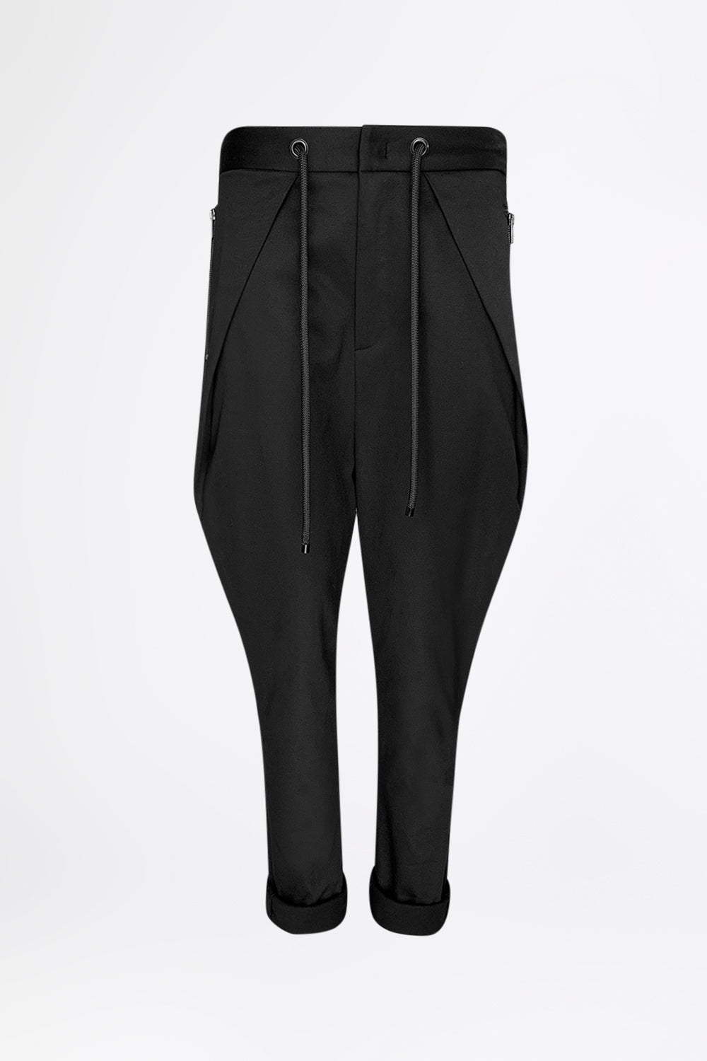 esther-perbandt-favour-hose-damen-schwarz-loose-fit-baumwolle image 2