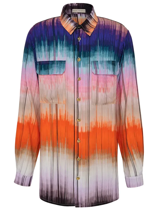 marcel-ostertag-hemd-rainbow-viskose-hemdbluse image 1