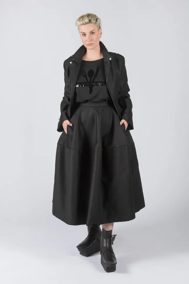 esther-perbandt-rider-jacke-damen-schwarz-baumwolle image 1