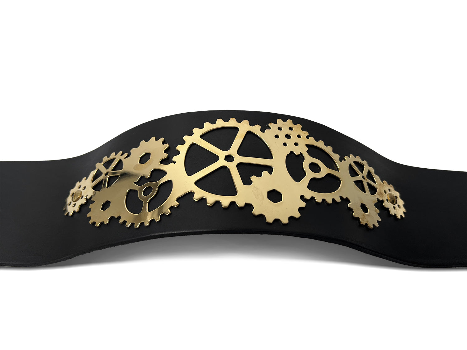 esther-perbandt-gearwheel-gold-g-rtel-damen-schwarz-leder image 4