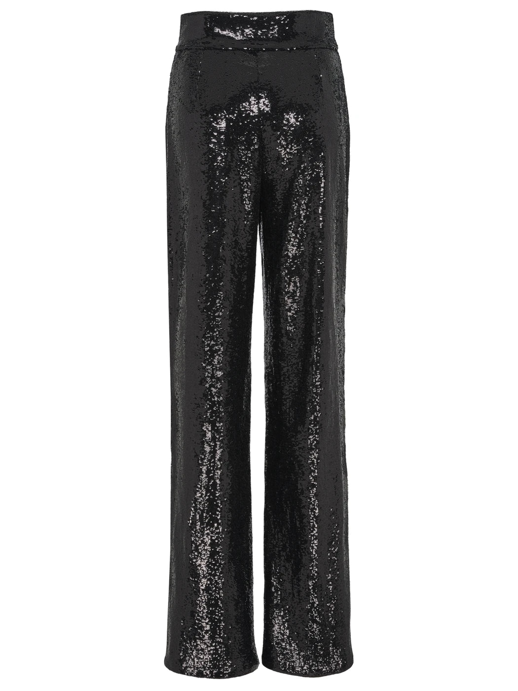marcel-ostertag-paillette-hose-schwarz-hoher-bund-xs image 2