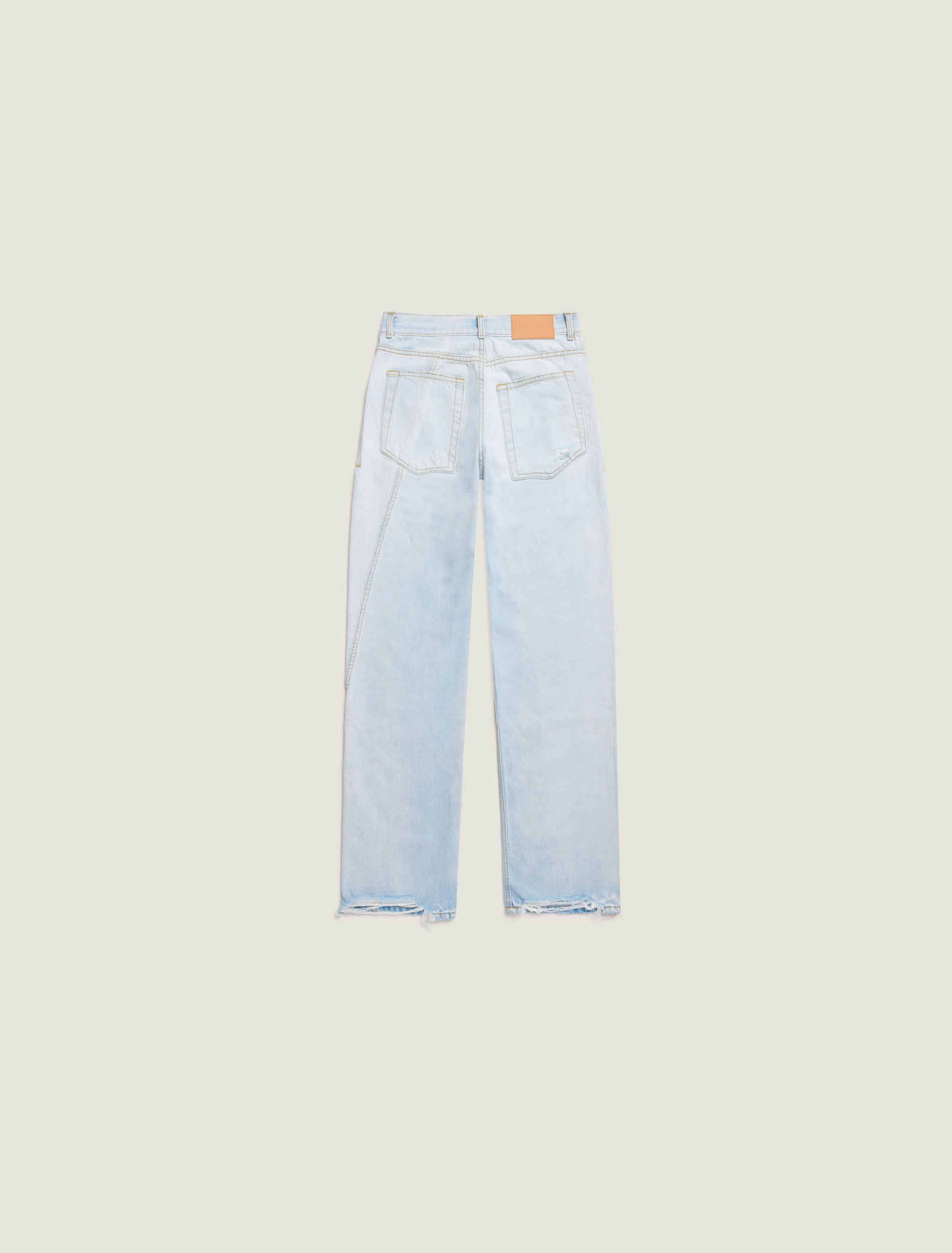 ioannes-straight-leg-jeans-sunbleached-hellblau-damen image 5