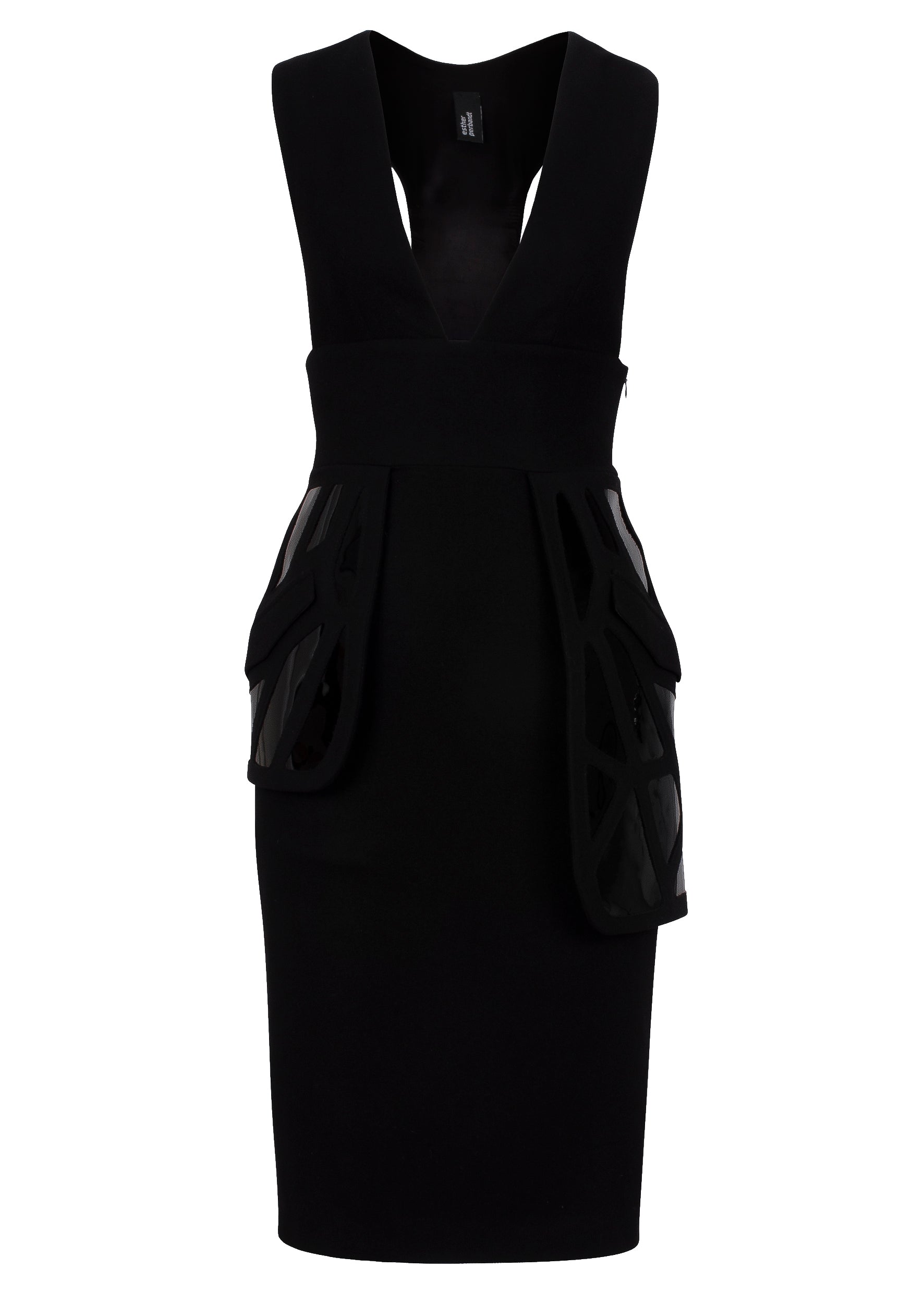 esther-perbandt-mosquito-kleid-schwarz-wolle-enges-minikleid image 6