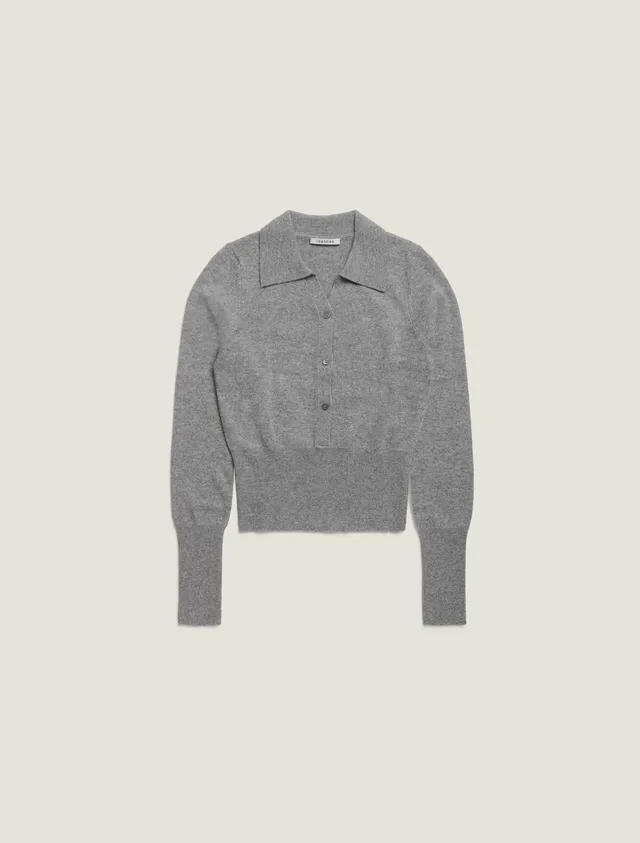 ioannes-knit-polo-kaschmir-polo-stickerei-regular image 1