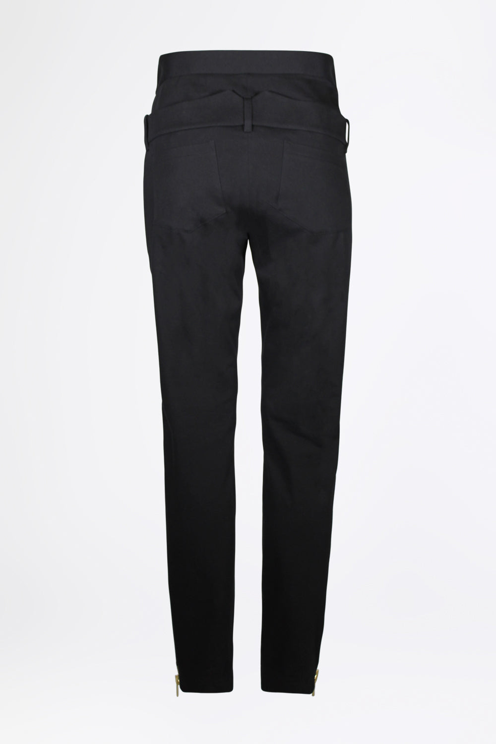 esther-perbandt-skinny-norris-gold-hose-schwarz-low-waist image 4