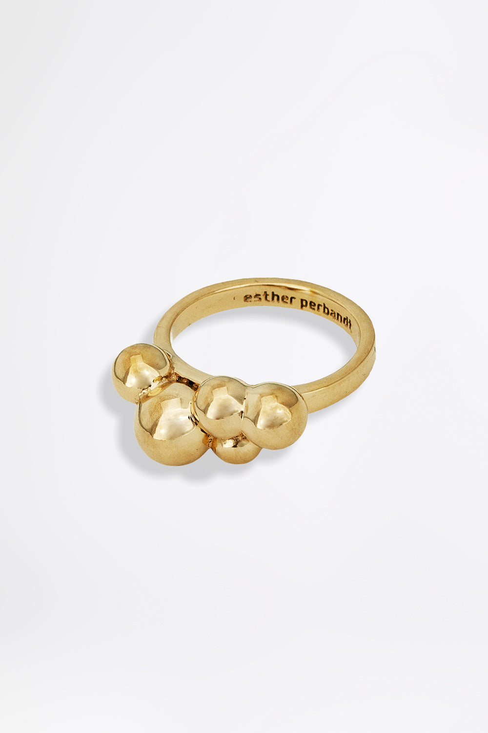 esther-perbandt-fine-bubble-ring-gold-edelstahl-zart image 1