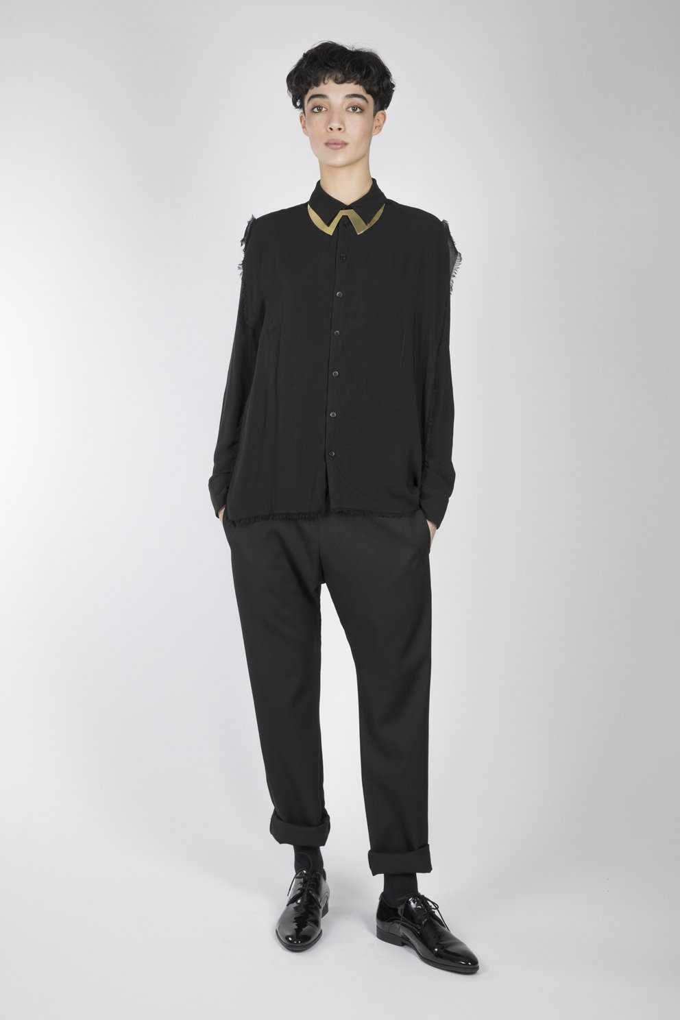 esther-perbandt-flag-shirt-damen-schwarz-viskose-gr-36 image 1
