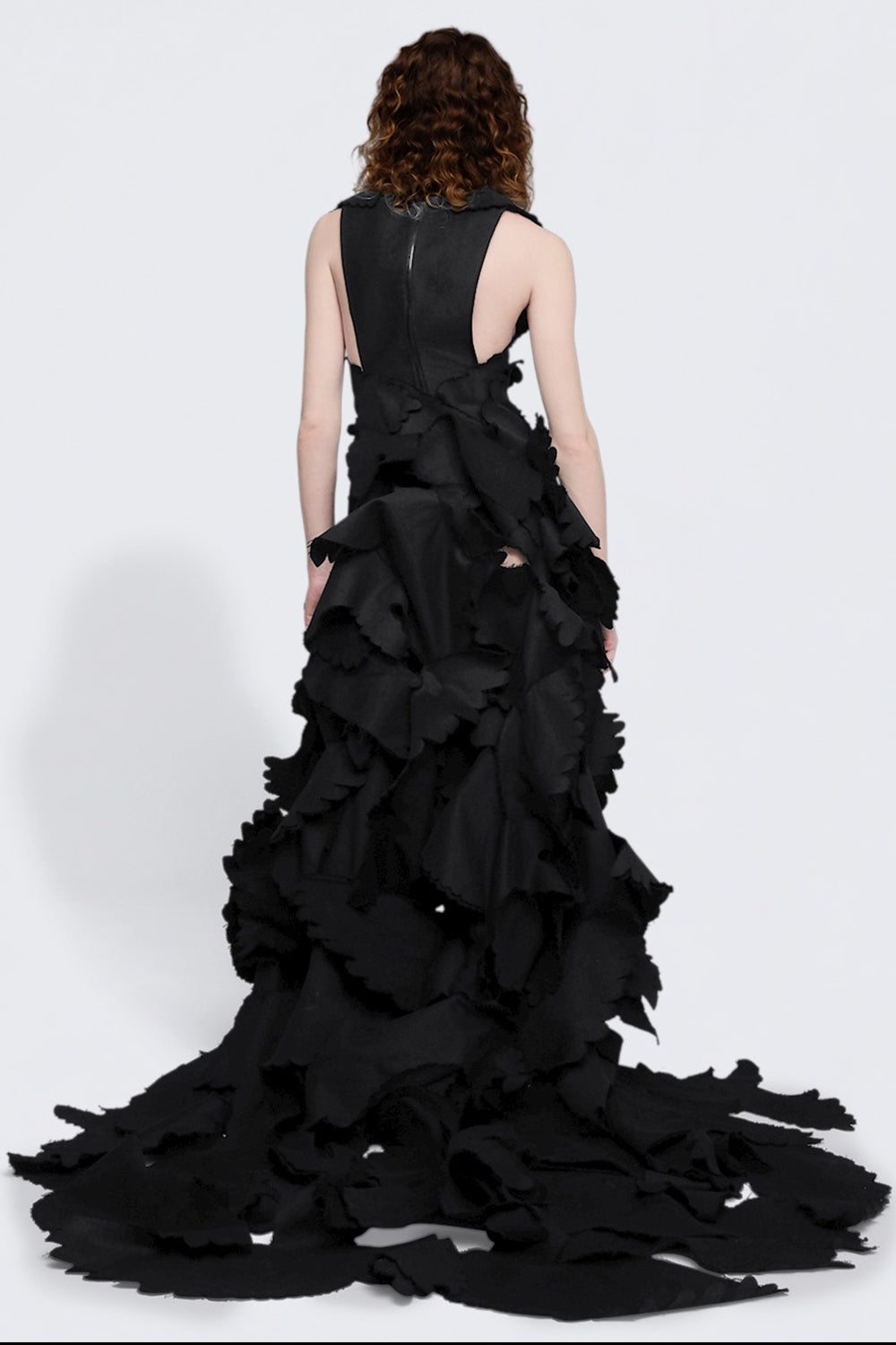 esther-perbandt-bird-big-kleid-schwarz-baumwolle-rmellos image 6