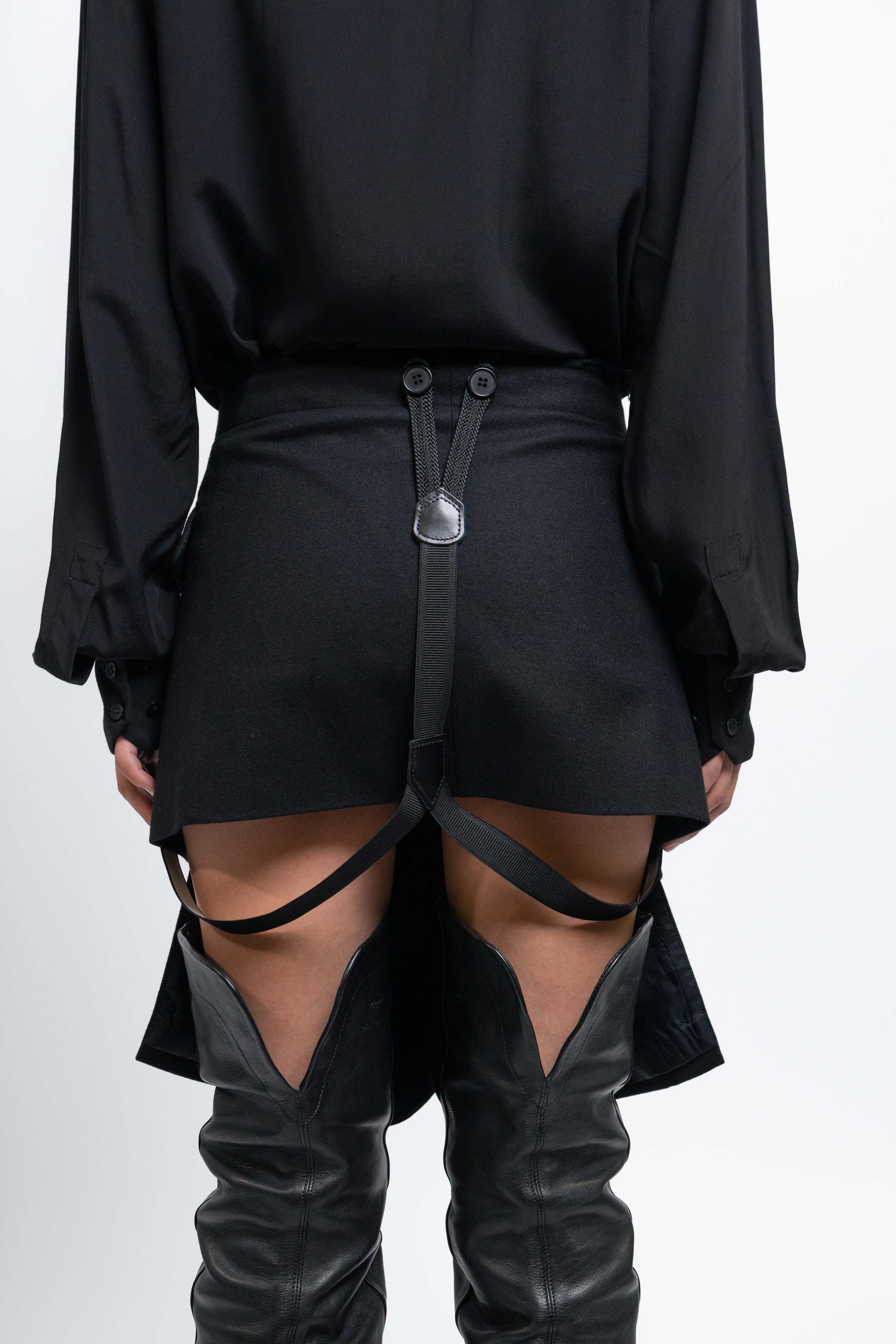 esther-perbandt-dinner-rock-damen-schwarz-asymmetrisch image 4