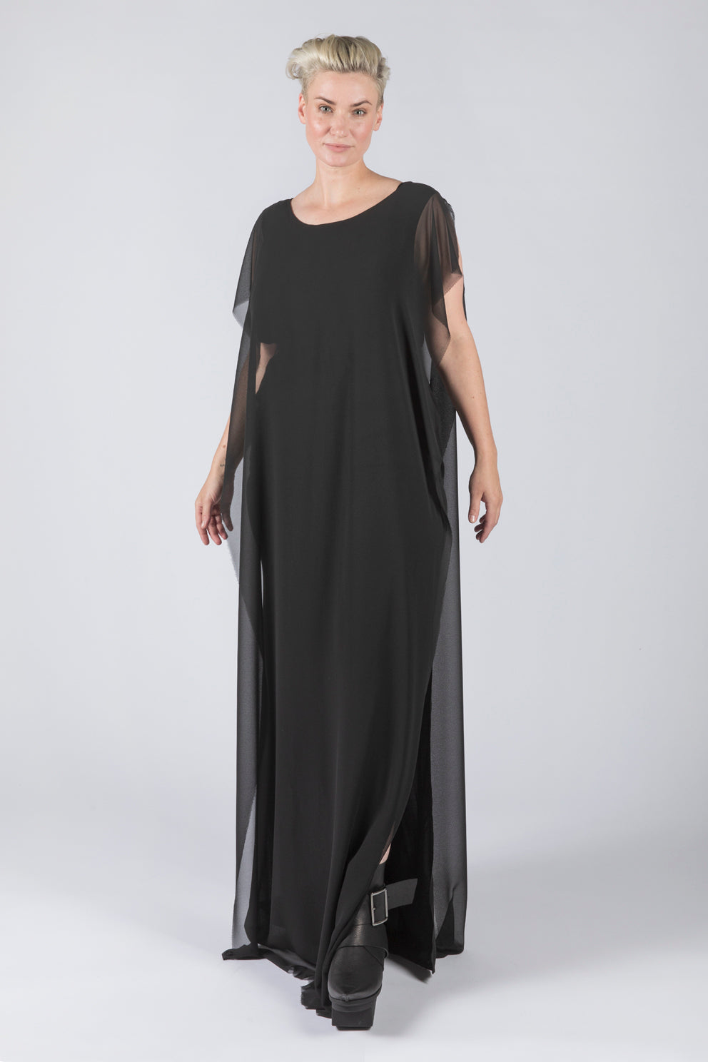 esther-perbandt-flag-long-kleid-damen-schwarz-viskose image 6