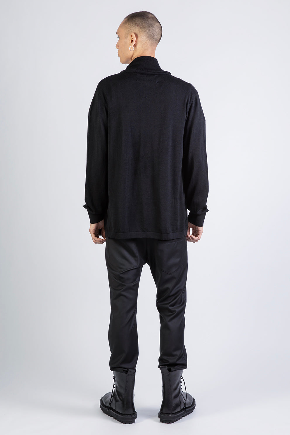 esther-perbandt-earthlight-long-cardigan-schwarz-wolle image 4