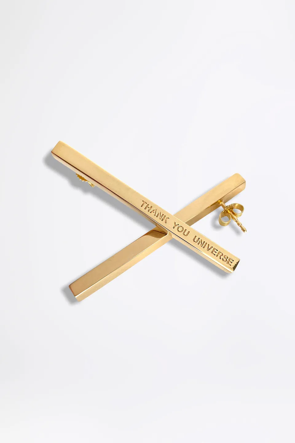 esther-perbandt-thank-you-universe-ohrring-gold-edelstahl image 1