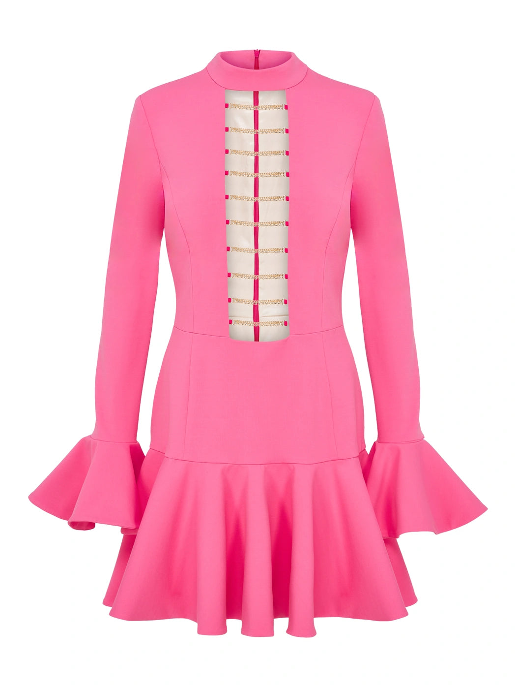 marcel-ostertag-kurzkleid-eden-pink-87-cm-gr-e-m image 1